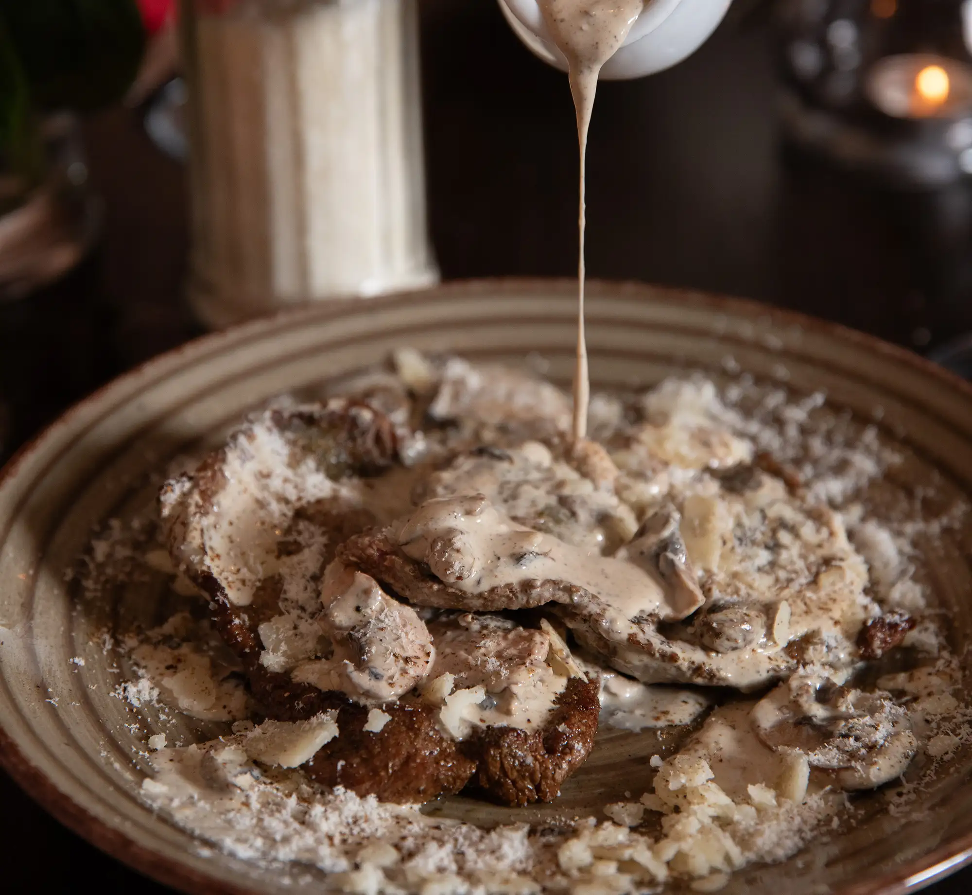 Escalope de veau funghi